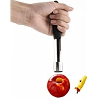 rongweiwang Apple de la Fruta de Pera Corer removedor de Acero Rosca fácil Core descorazonador de semilla de Manzana…